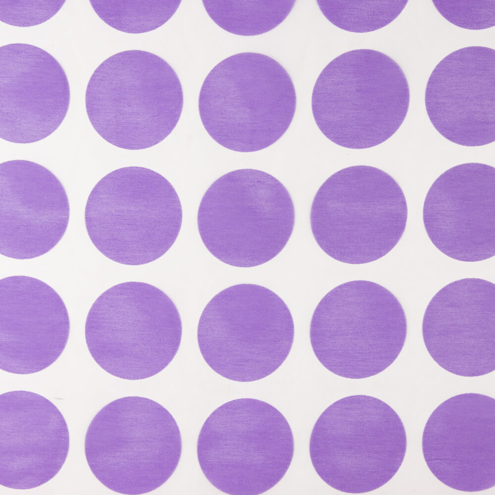 Visillo Estampado Geométrico Morado - Ribes y Casals