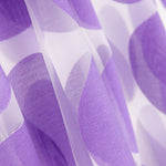 Visillo Estampado Geométrico Morado - Ribes y Casals