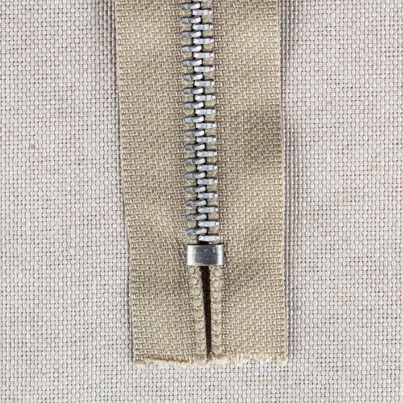 Cremallera Metálica Beige 12CM - Ribes y Casals