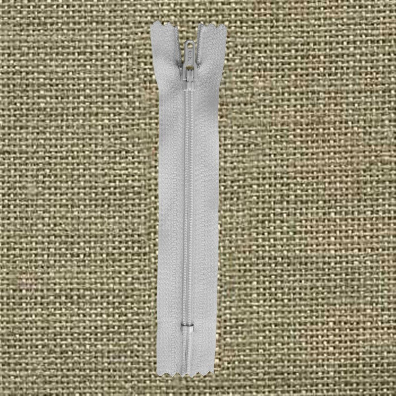 Cremallera Nylon Gris Claro 22CM - Ribes y Casals