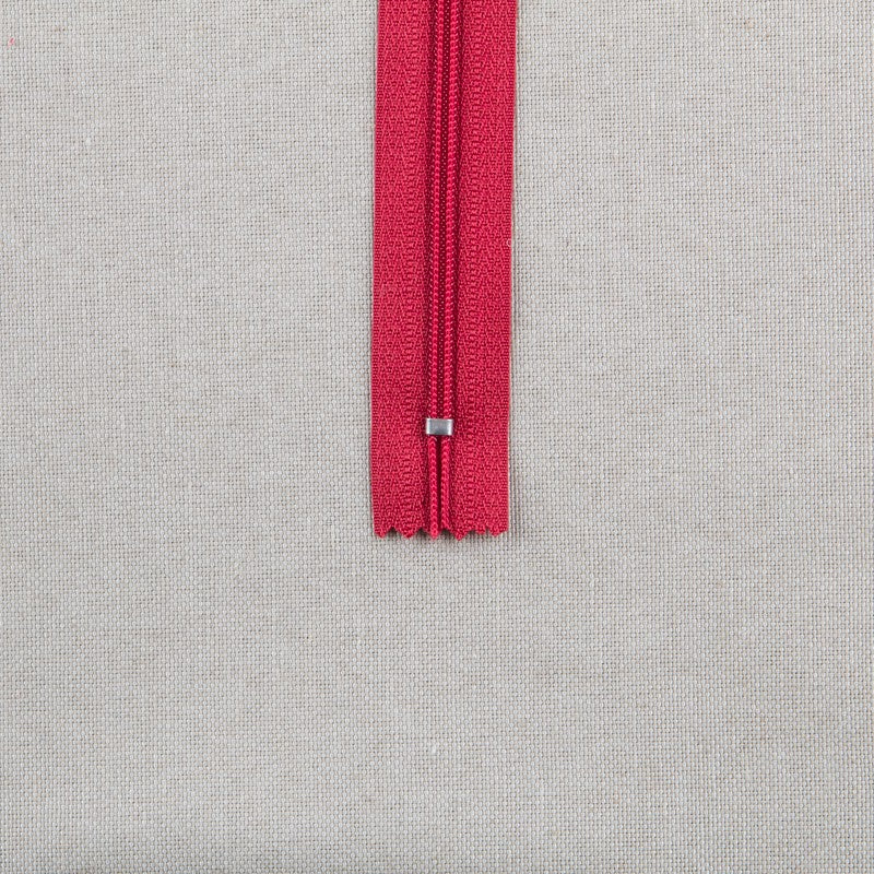 Cremallera Nylon Roja 22CM - Ribes y Casals