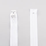 Cremallera cerrada de nylon Blanco Malla 5 - Ribes y Casals