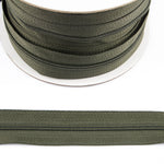 Cremallera continua malla 3 Verde Kaki - Ribes y Casals