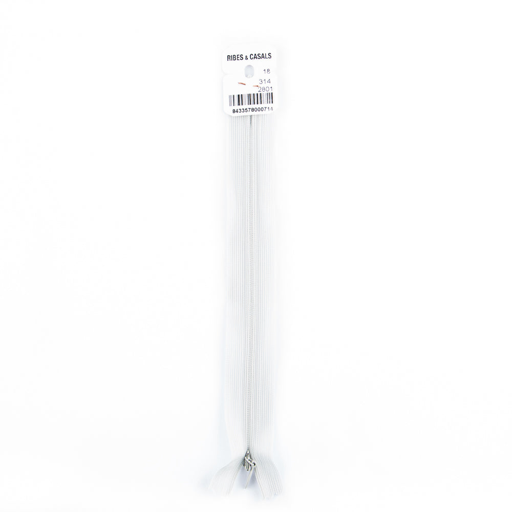Cremallera Invisible 2801 Gris - Ribes y Casals