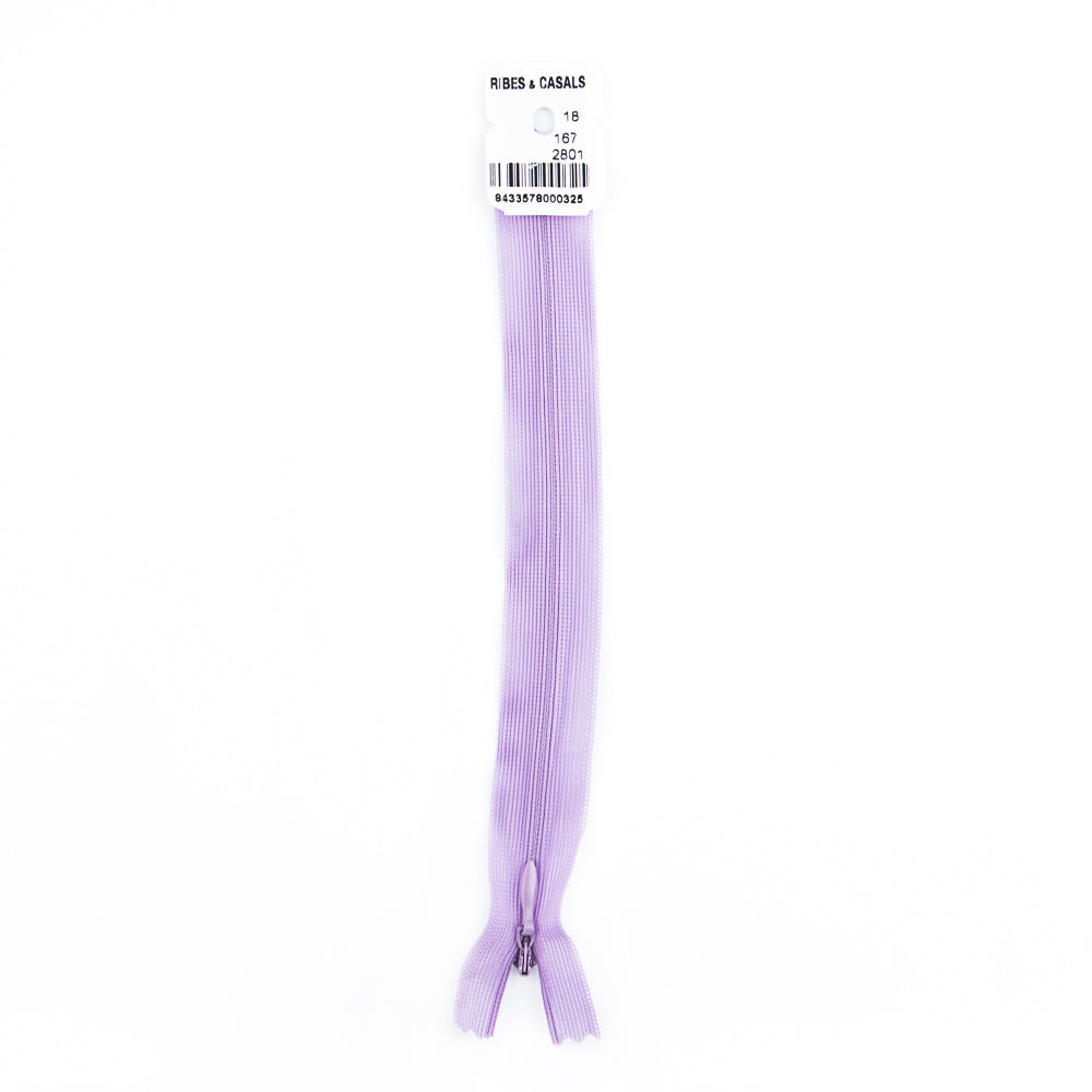 Cremallera Invisible 2801 Lila - Ribes y Casals