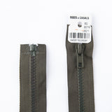 Cremallera Inyectada 2821 Verde Kaki - Ribes y Casals