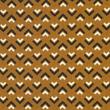 Crep China Geométrico Marrón - Ribes y Casals