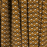 Crep China Geométrico Marrón - Ribes y Casals