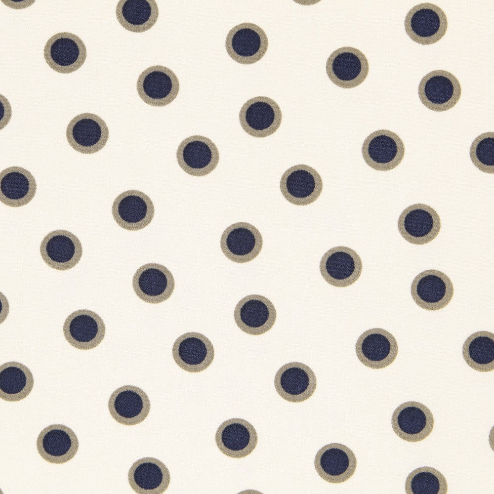 Crep China Topos Beige - Ribes y Casals