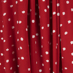 Crep China Topos Rojo - Ribes y Casals
