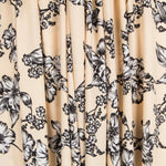 Crep Estampada Floral Salmón - Ribes y Casals