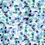 Punto Poliéster Abstracto Azul - Ribes y Casals