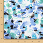 Punto Poliéster Abstracto Azul - Ribes y Casals