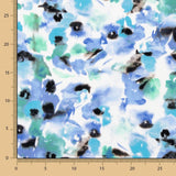 Punto Poliéster Abstracto Azul - Ribes y Casals