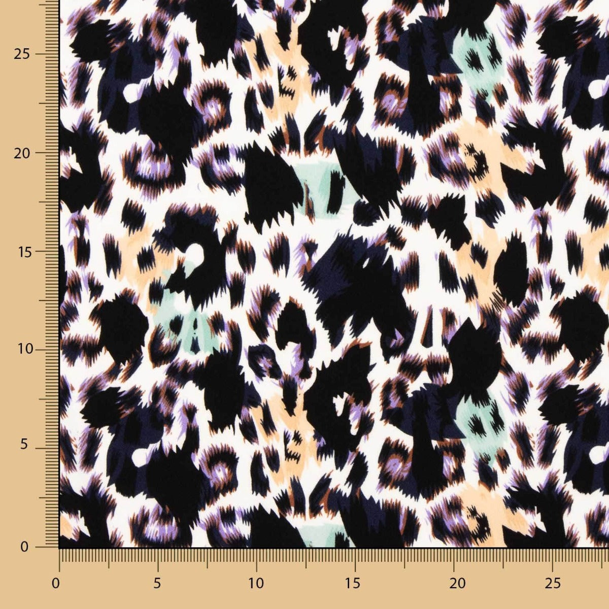 Punto Crep Moteado Animal - Ribes y Casals