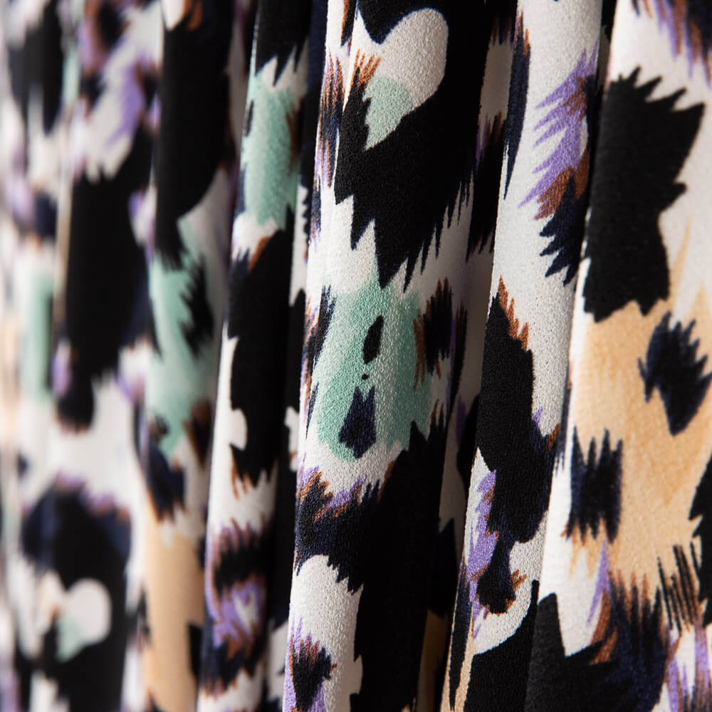 Punto Crep Moteado Animal - Ribes y Casals