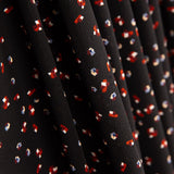 Crep Poliéster Sparkly Negro - Ribes y Casals