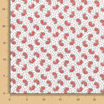 Crep Poliéster Mini Cachemire Blanco - Ribes y Casals