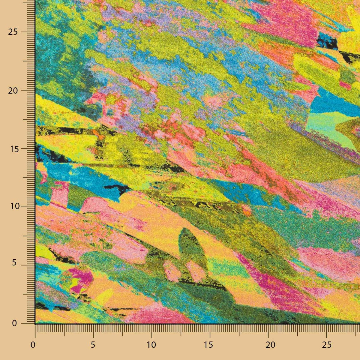 Crep Poliéster Pintura Verde - Ribes y Casals
