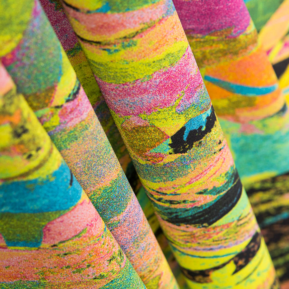 Crep Poliéster Pintura Verde - Ribes y Casals