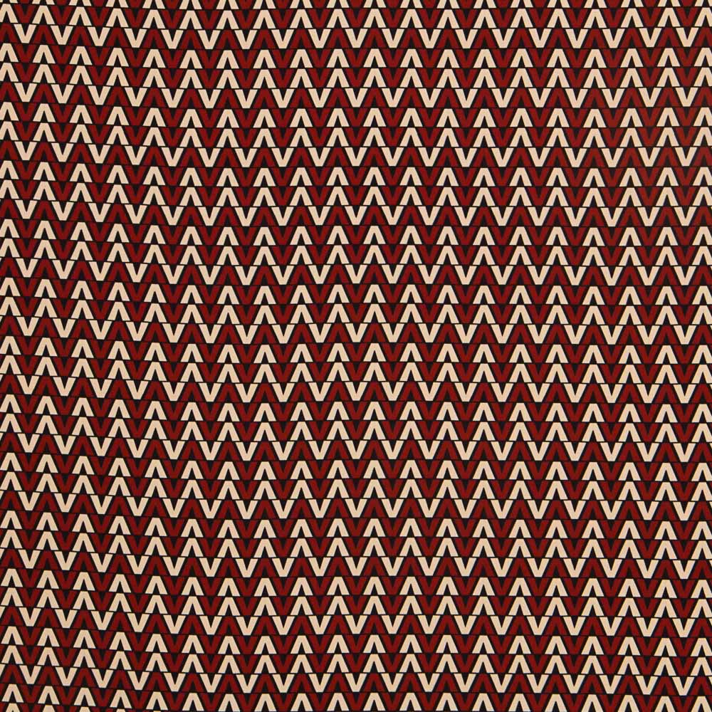 Crep Poliéster Geométrico Trenza Grana - Ribes y Casals