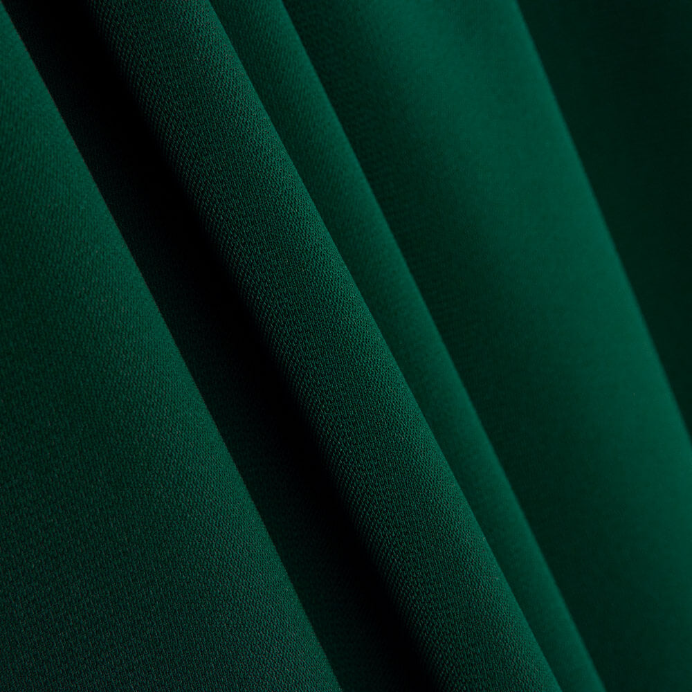 Crepe Poliéster Oferta Verde Botella - Ribes y Casals