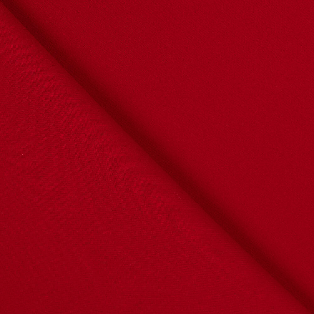 Retal Crepe Poliéster Rojo Intenso 90x140 cm - Ribes y Casals