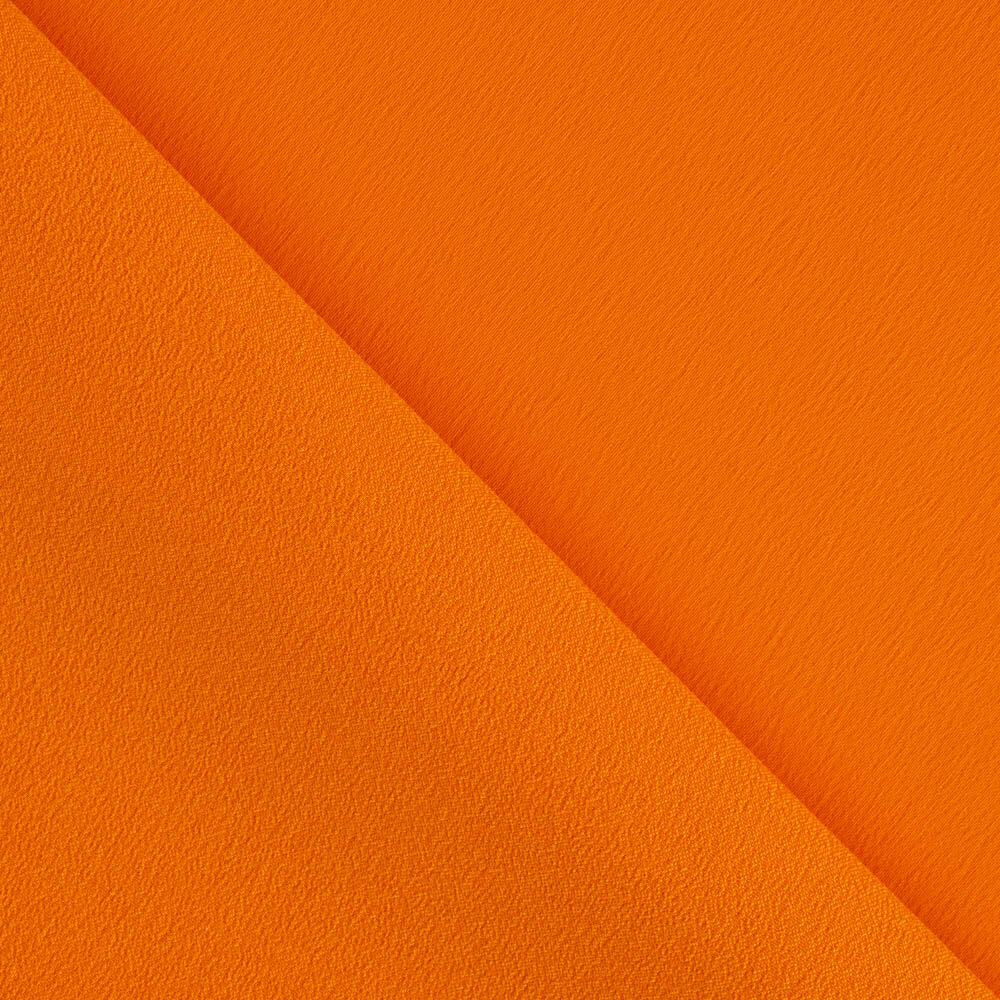 Crep Satén Fino Naranja - Ribes y Casals