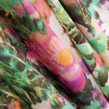 Crep Viscosa Paisaje Malvas - Ribes y Casals