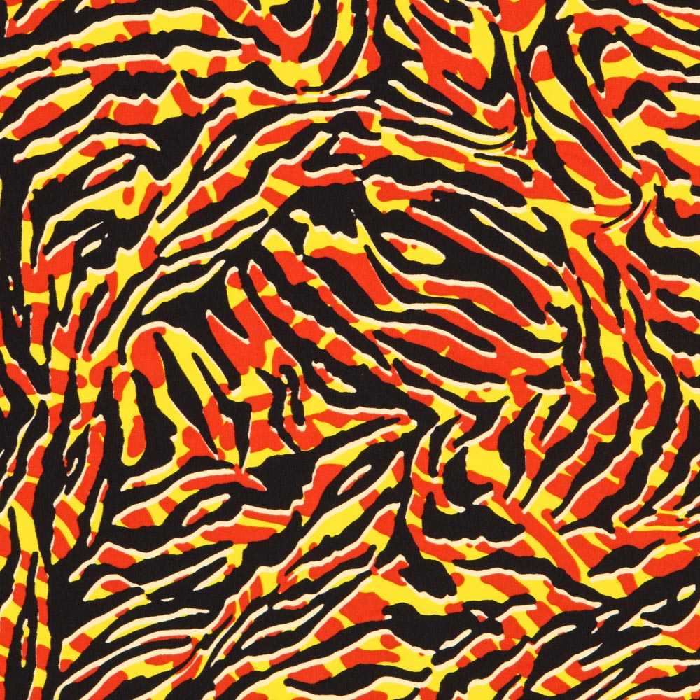 Crepe Animal Amarilla - Ribes y Casals