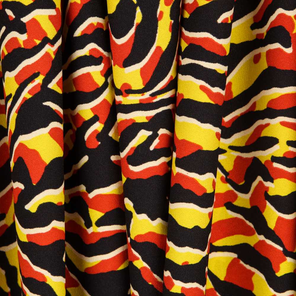 Crepe Animal Amarilla - Ribes y Casals