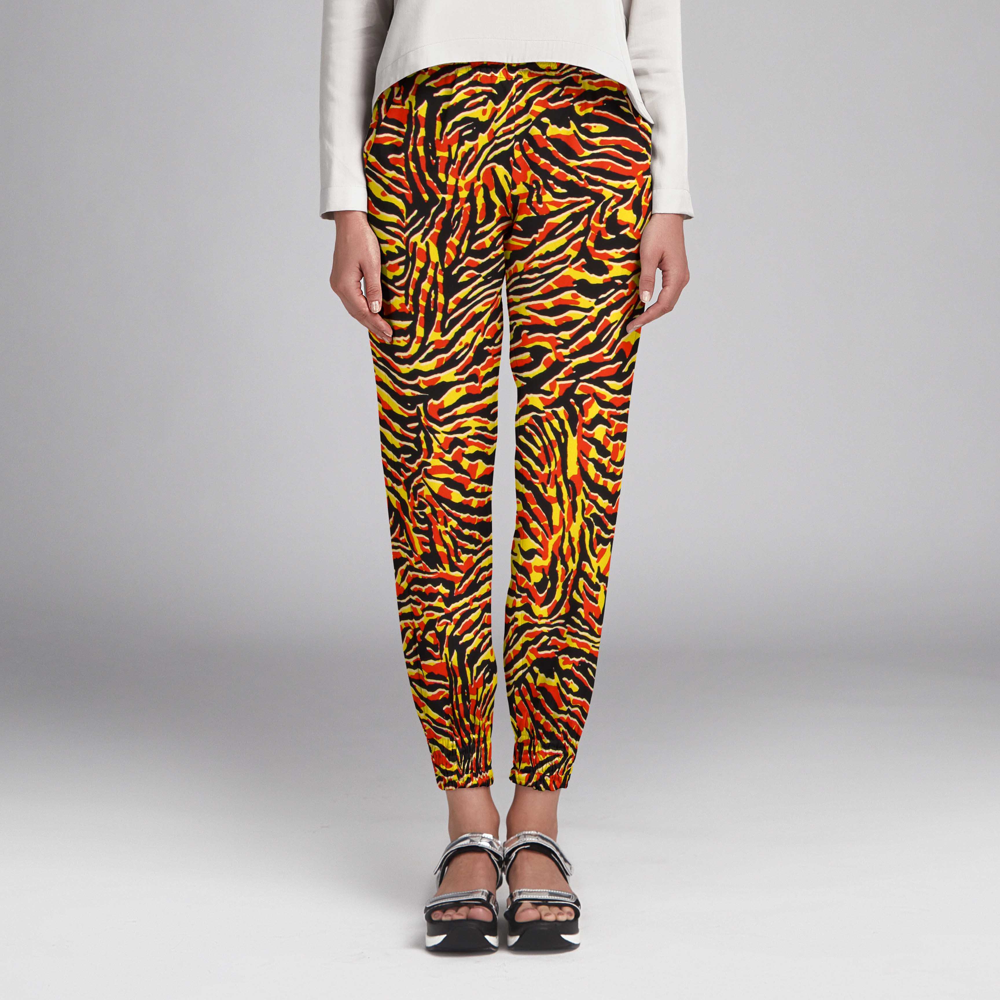 Crepe Animal Amarilla - Ribes y Casals