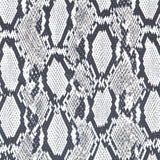 Crepe Animal Print Snake Gris - Ribes y Casals