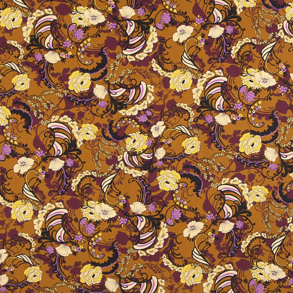 Crepe Botanic Camel - Ribes y Casals