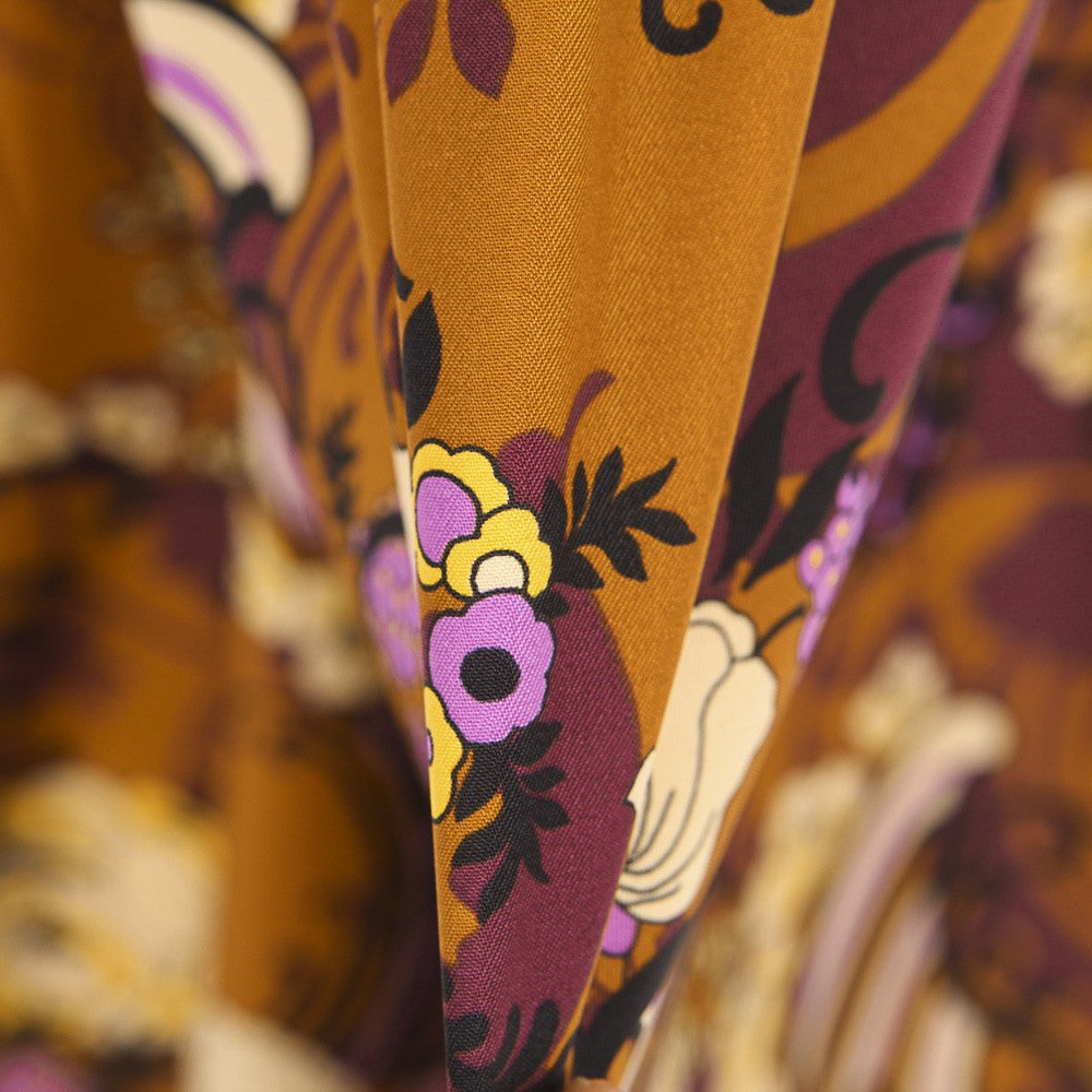 Crepe Botanic Camel - Ribes y Casals