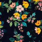 Crepe Botanic Navy - Ribes y Casals