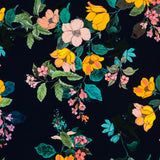 Crepe Botanic Navy - Ribes y Casals