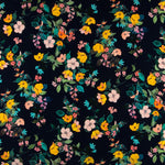 Crepe Botanic Navy - Ribes y Casals
