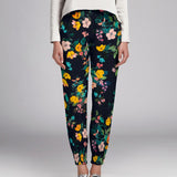 Crepe Botanic Navy - Ribes y Casals