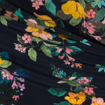 Crepe Botanic Navy - Ribes y Casals