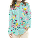 Crepe Bouquet Verde Agua - Ribes y Casals