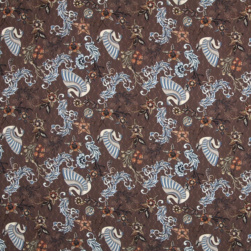 Crepe Bubble Shanghái Marrón - Ribes y Casals