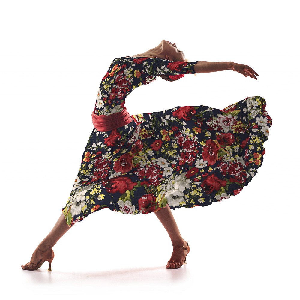 Crepe Candela Azul Noche - Ribes y Casals