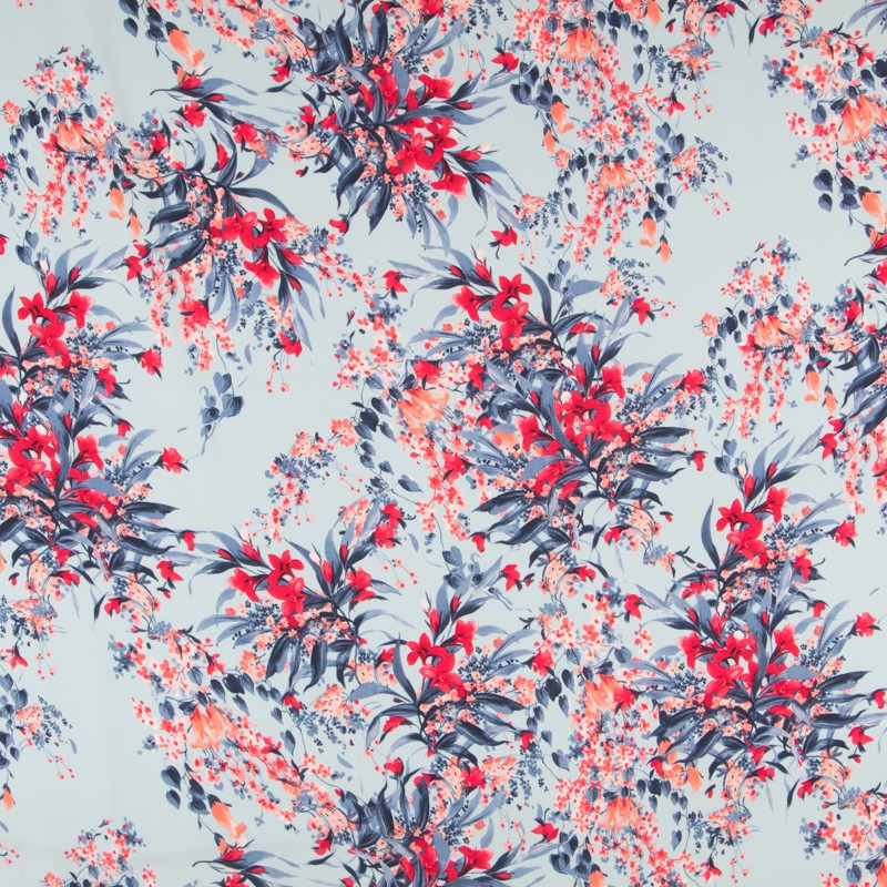 Crepe Caribean Turquesa - Ribes y Casals