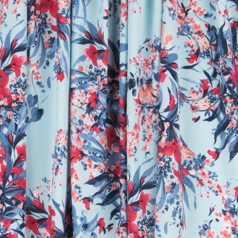 Crepe Caribean Turquesa - Ribes y Casals