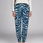 Crepe Cebra Azulón - Ribes y Casals