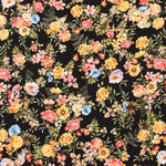 Crepe Claveles Negra - Ribes y Casals