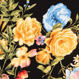 Crepe Claveles Negra - Ribes y Casals