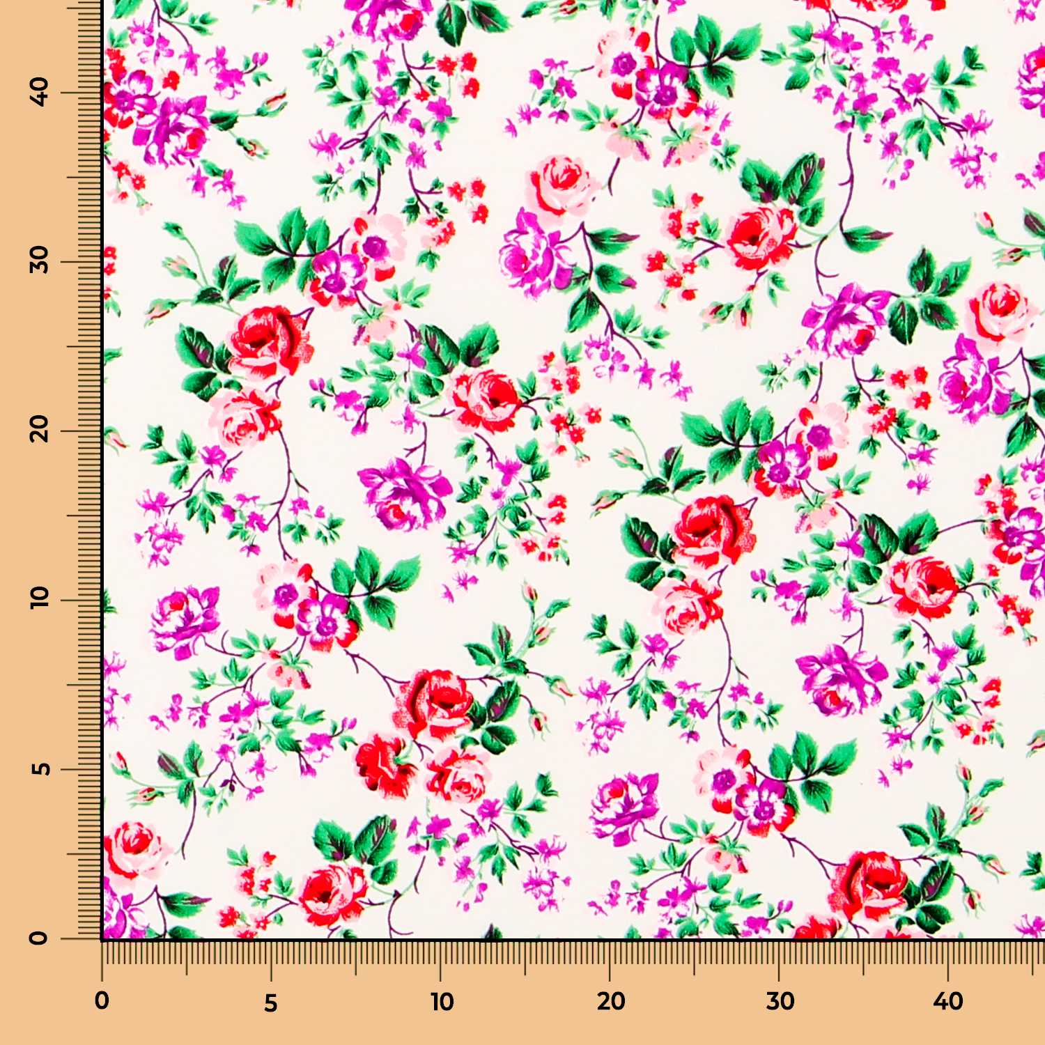 Crepe Cretona Crema - Ribes y Casals