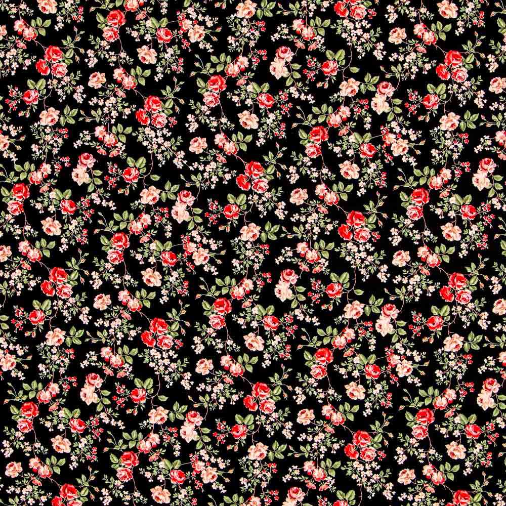 Crepe Cretona Negra - Ribes y Casals